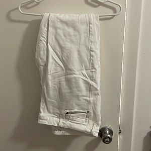 Old navy rockstar white jeans - 16